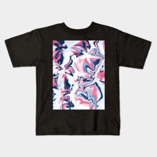 abstract marble Kids T-Shirt